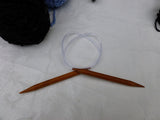 16 inch Bamboo Circular Knitting Needles (0-10, 10.5  & 11) - Felted for Ewe