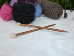 9 inch Bamboo Knitting Needles (0-11, 13 & 15) - Felted for Ewe