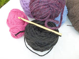 6 inch Bamboo Crochet Hook Set (E-J) - Felted for Ewe