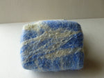 Felted Soap, Felted Handmade Soap - Clean Cotton - Felted for Ewe