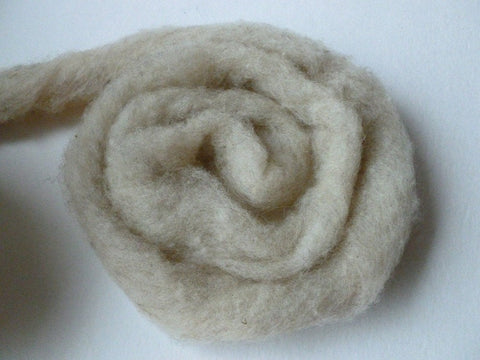 Wool Roving, Light Sheep gray Heather by Bartlett yarns - Felted for Ewe