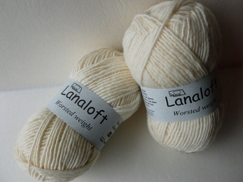 Yarn Sale - Cottage White Lanaloft by Brown Sheep Company