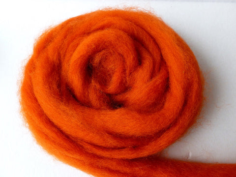 Needle felted wool felting Cranberry Red wool Roving for felting