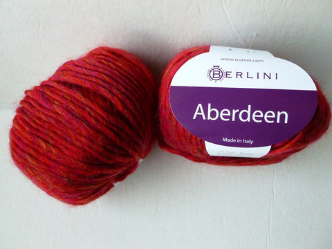Romance Aberdeen by Berlini, Wool Blend, Worsted 50 gm - Felted for Ewe