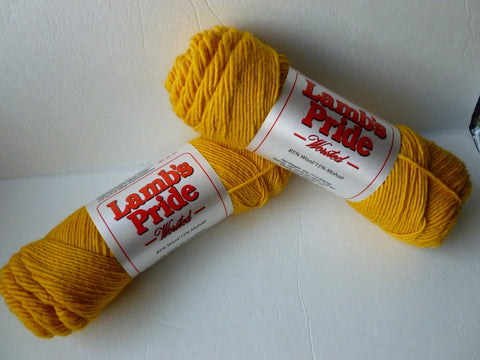 Lemon Drop Lamb's Pride Worsted  - Seconds - by Brown Sheep Company - Felted for Ewe