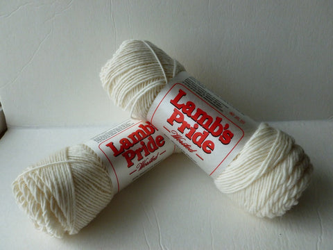 Cream Lamb's Pride Worsted  - Seconds -by Brown Sheep Company - Felted for Ewe