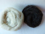 Wool Roving, Naturals Sampler by Bartlett yarns - Felted for Ewe