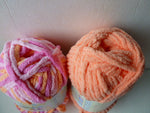 Yarn Sale  - Peachy, Baby Peach  Baby Blanket by Bernat