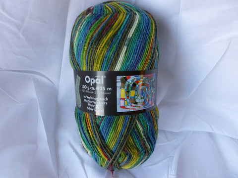 20% off Retail 1433 In Variation nach Hundertwassers Werk  Sock yarn by Opal - Felted for Ewe