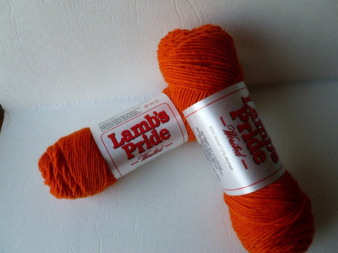 Orange You Glad Lamb&#39;s Pride Worsted  - Seconds - by Brown Sheep Company