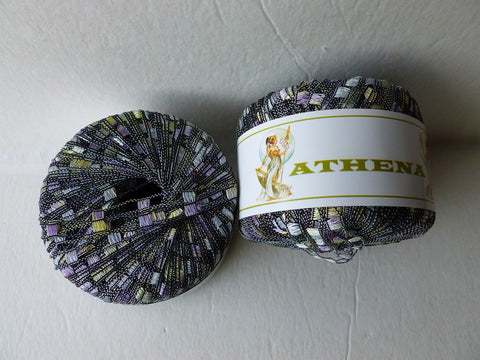 Pastel Purple, Yellow and Green 29  Athena from Knitting Fever - Felted for Ewe