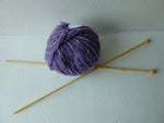 14 inch Aslan Trends Single Point Bambo Knitting Needles (6-15) - Felted for Ewe