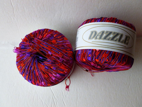 Scarlet Purple 112 Dazzle by KFI - Felted for Ewe