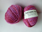 Raspberry 623 Nocturne Aran by Crystal Palace - Felted for Ewe