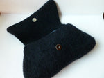 Felted Purse, Hand knit Felted Evening Clutch - Felted for Ewe