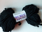 10% Off Retail Black Burly Spun by Brown Sheep Company - Felted for Ewe