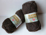 20% off Retail Walnut Mauch Chunky by Kraemer Yarns, 100 gm Felting Wool - Felted for Ewe