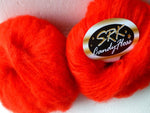 Red 60  Candy Floss The SRK Collection by Ketzer - Felted for Ewe